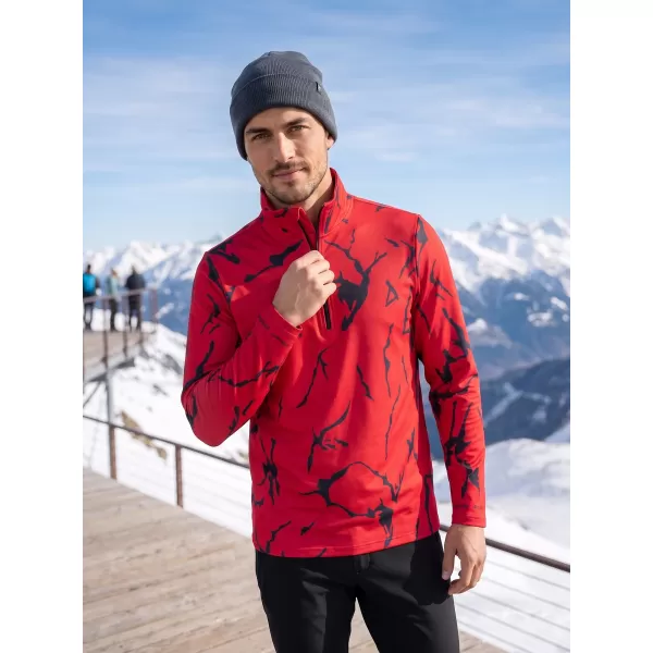  Muška premium funkcionalna termo majica ALTISPORT VOJ/ALM052TER03 CRVENA 
