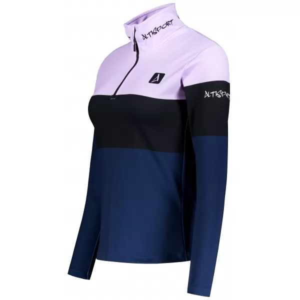  Ženska premium funkcionalna termo majica ALTISPORT VOJ/ALW051TER03 LJUBIČASTA/PLAVA 