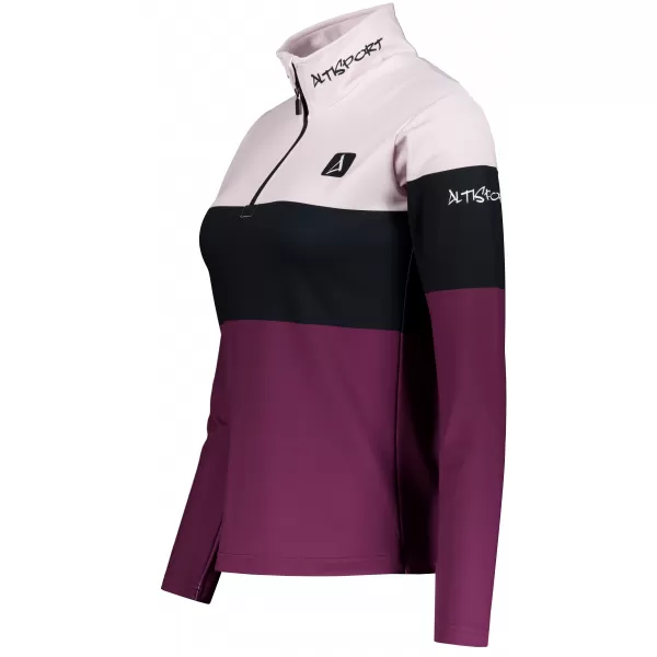 Ženska premium funkcionalna termo majica ALTISPORT VOJ/ALW051TER03 TAMNOCRVENA 