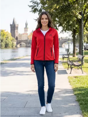 Ženska funkcionalna sportska majica ALTISPORT ALW056418 CRVENA