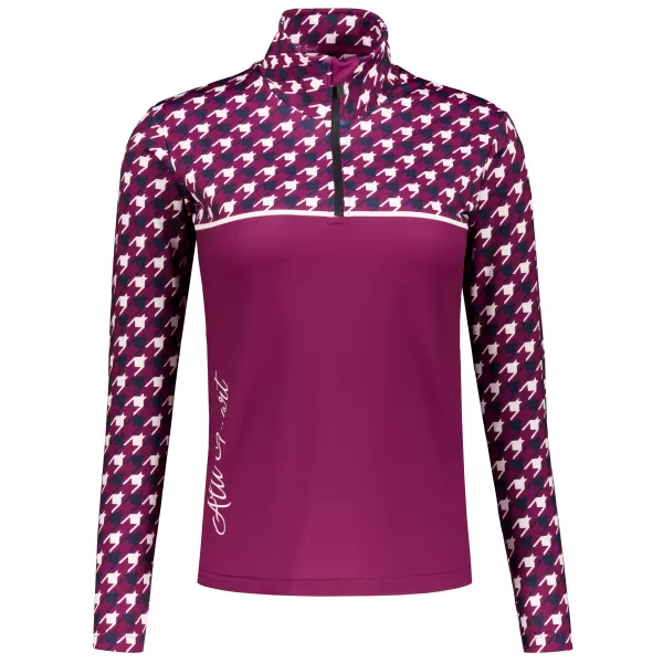  Ženska premium funkcionalna termo majica ALTISPORT VOJ/ALW048TER03 LJUBIČASTA 
