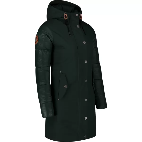  Ženski zimski kaput NORDBLANC WARMHUG NBWJL8073 TAMNO ZELENA 