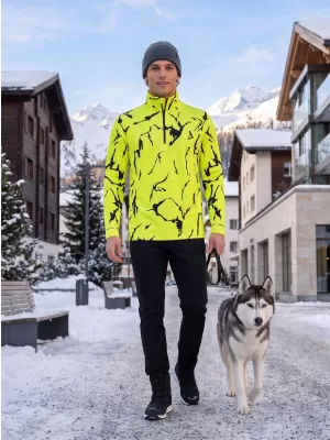 Muška premium funkcionalna termo majica ALTISPORT VOJ/ALM052TER03 NEON ZELENA