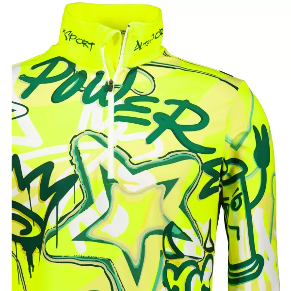  Muška premium funkcionalna termo majica ALTISPORT VOJ/ALM054TER03 FLUORESCENTNO ZELENA 