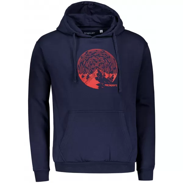  Muški sweatshirt ALTISPORT ALM172JN796 TAMNOPLAVA 