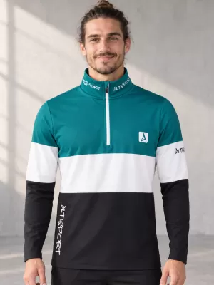 Muška premium funkcionalna termo majica ALTISPORT VOJ/ALM051TER03 KEROZIN/CRNA