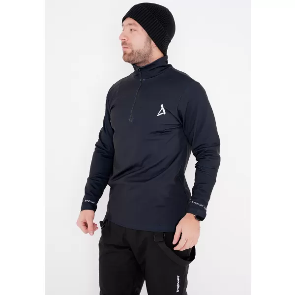  Muška premium funkcionalna termo majica ALTISPORT VOJ/ALM000TER03 CRNA 