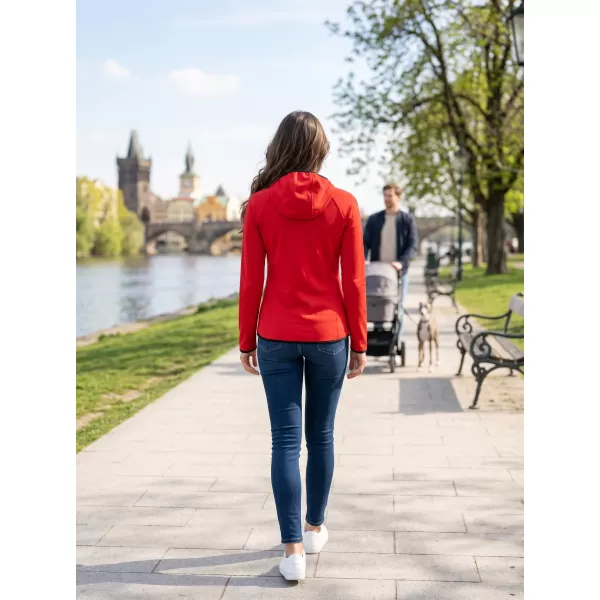  Ženska funkcionalna sportska majica ALTISPORT ALW056418 CRVENA 