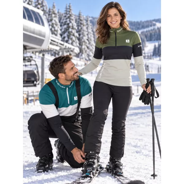  Ženska premium funkcionalna termo majica ALTISPORT VOJ/ALW051TER03 KAKI 