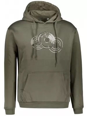 Muški sweatshirt ALTISPORT ALM160JN796 KAKI