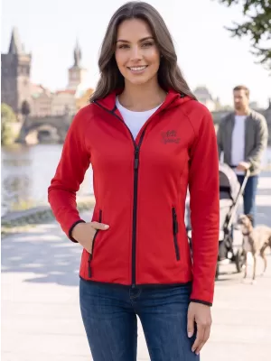 Ženska funkcionalna sportska majica ALTISPORT ALW056418 CRVENA