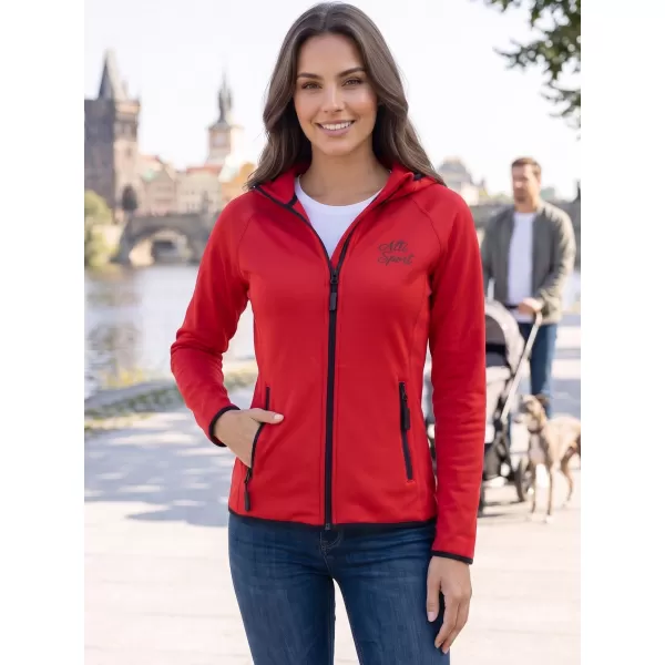  Ženska funkcionalna sportska majica ALTISPORT ALW056418 CRVENA 