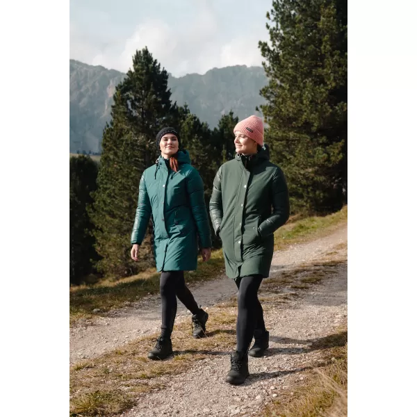  Ženski zimski kaput NORDBLANC WARMHUG NBWJL8073 TAMNO ZELENA 