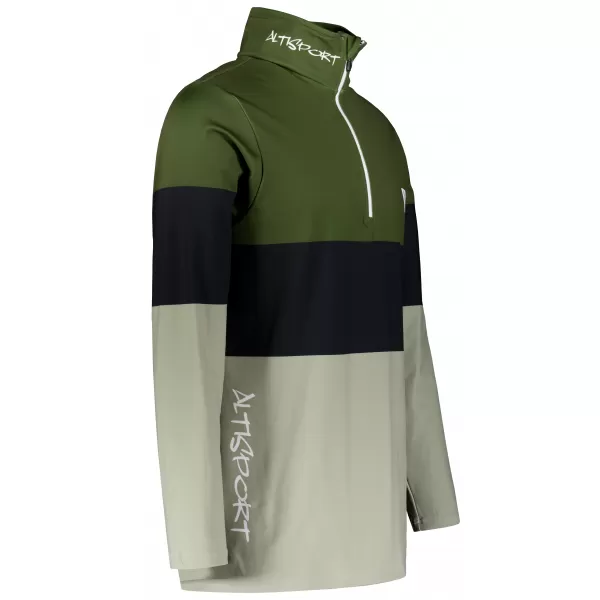  Muška premium funkcionalna termo majica ALTISPORT VOJ/ALM051TER03 KAKI 