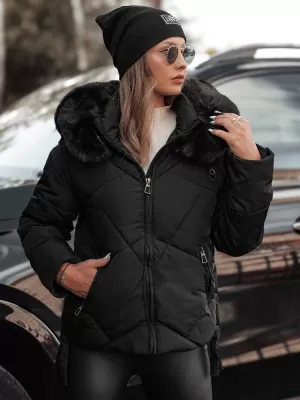 Ženska jakna DSTREET MODIVA TY4726 CRNI