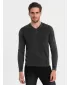 Muški džemper OMBRE OM-SWOS-0108 CRNI