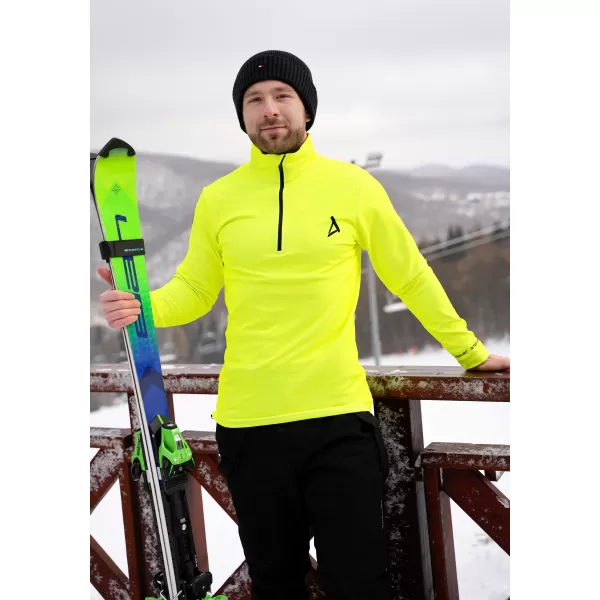  Muška premium funkcionalna termo majica ALTISPORT VOJ/ALM000TER03 NEON ŽUTA 