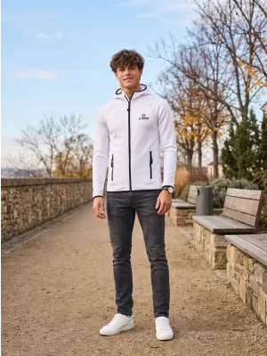 Muška funkcionalna sportska majica ALTISPORT ALM006417 BIJELA