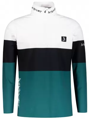 Muška premium funkcionalna termo majica ALTISPORT VOJ/ALM051TER03 BIJELO ZELENA