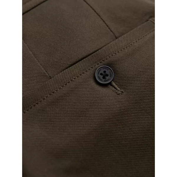  Hlače OMBRE OM-PACP-0190 TAMNA MASLINASTO ZELENA 