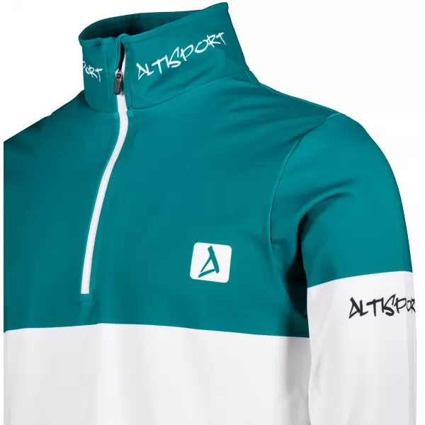  Muška premium funkcionalna termo majica ALTISPORT VOJ/ALM051TER03 KEROZIN/CRNA 