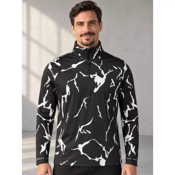  Muška premium funkcionalna termo majica ALTISPORT VOJ/ALM052TER03 CRNA 