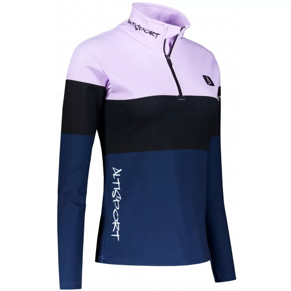  Ženska premium funkcionalna termo majica ALTISPORT VOJ/ALW051TER03 LJUBIČASTA/PLAVA 