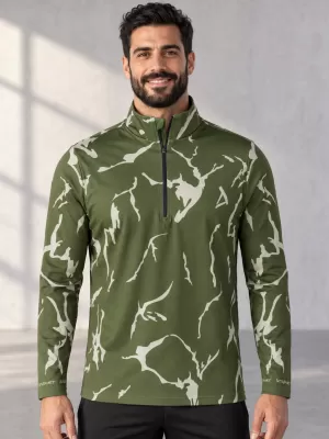 Muška premium funkcionalna termo majica ALTISPORT VOJ/ALM052TER03 KAKI