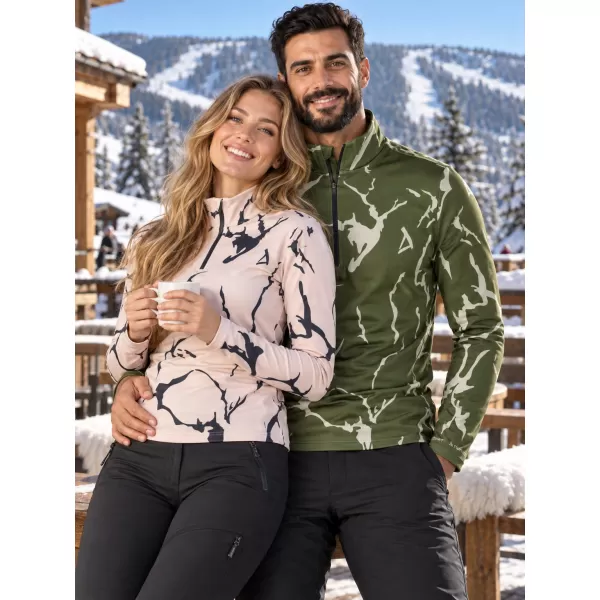  Muška premium funkcionalna termo majica ALTISPORT VOJ/ALM052TER03 KAKI 