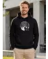 Muški sweatshirt ALTISPORT ALM172JN796 CRNO-BIJELO
