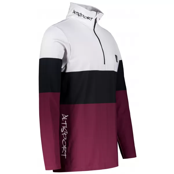  Muška premium funkcionalna termo majica ALTISPORT VOJ/ALM051TER03 TAMNOCRVENA 