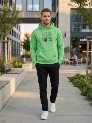 Muški sweatshirt ALTISPORT ALM172JN796 VAPNO