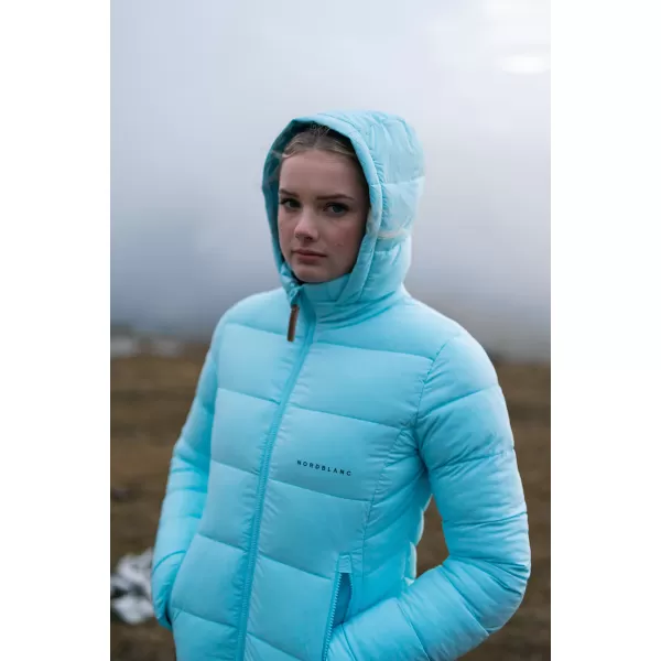  Ženski zimski kaput NORDBLANC MOMENTS NBWJL8076 SVIJETLOPLAVA 