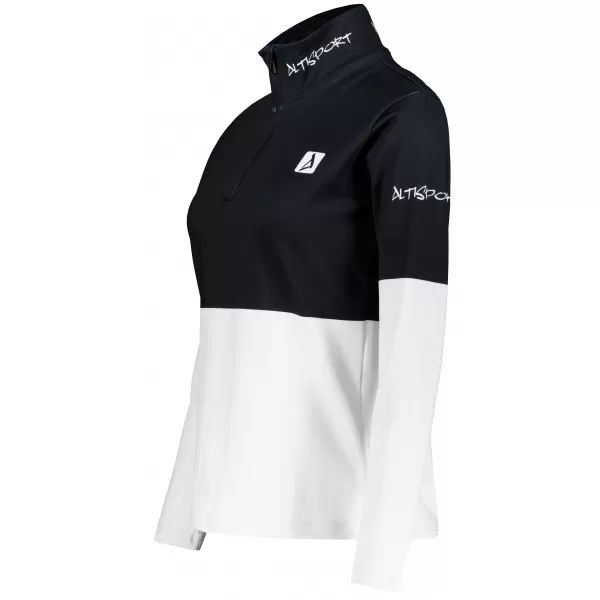  Ženska premium funkcionalna termo majica ALTISPORT VOJ/ALW051TER03 CRNO-BIJELO 