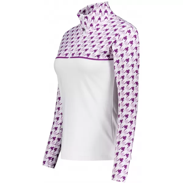  Ženska premium funkcionalna termo majica ALTISPORT VOJ/ALW048TER03 BIJELO/LJUBIČASTO 