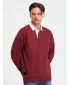 Muška dukserica OMBRE OM-SSNZ-0132 KESTEN
