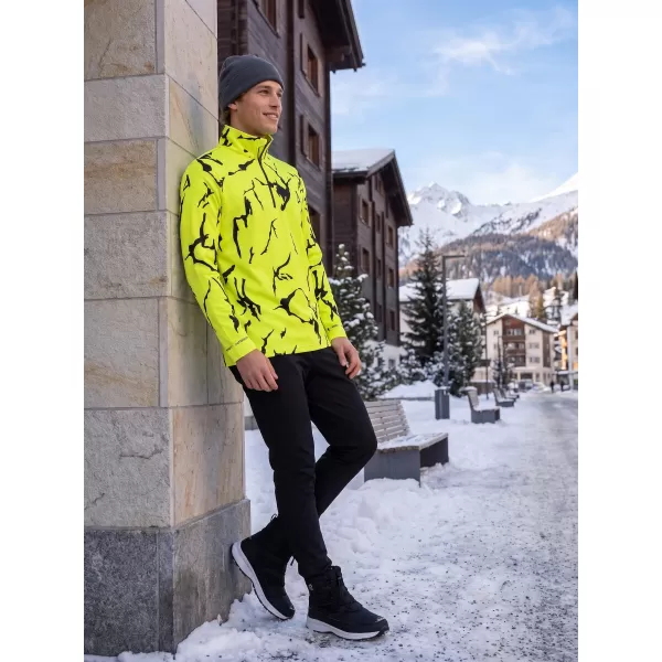  Muška premium funkcionalna termo majica ALTISPORT VOJ/ALM052TER03 NEON ZELENA 