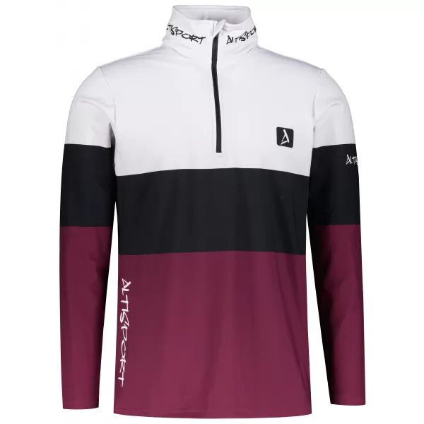  Muška premium funkcionalna termo majica ALTISPORT VOJ/ALM051TER03 TAMNOCRVENA 