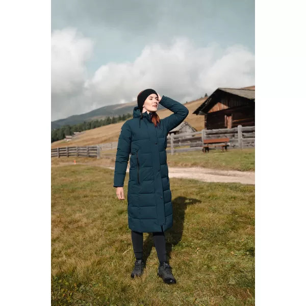  Ženski zimski kaput NORDBLANC BLANKET NBWJL8071 PLAVA 