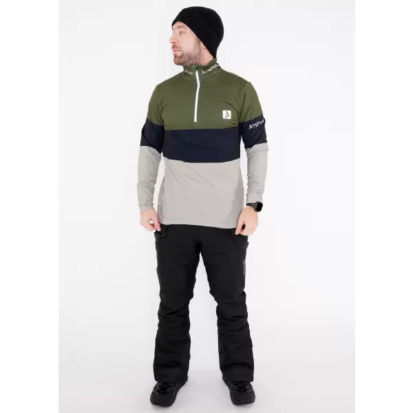  Muška premium funkcionalna termo majica ALTISPORT VOJ/ALM051TER03 KAKI 