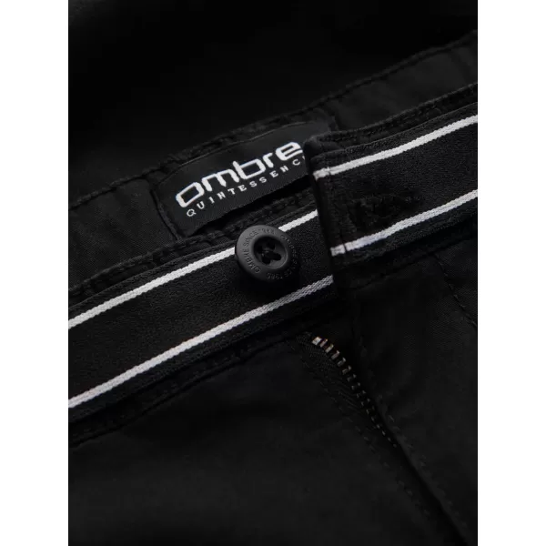  Hlače OMBRE OM-PACP-0118 CRNI 