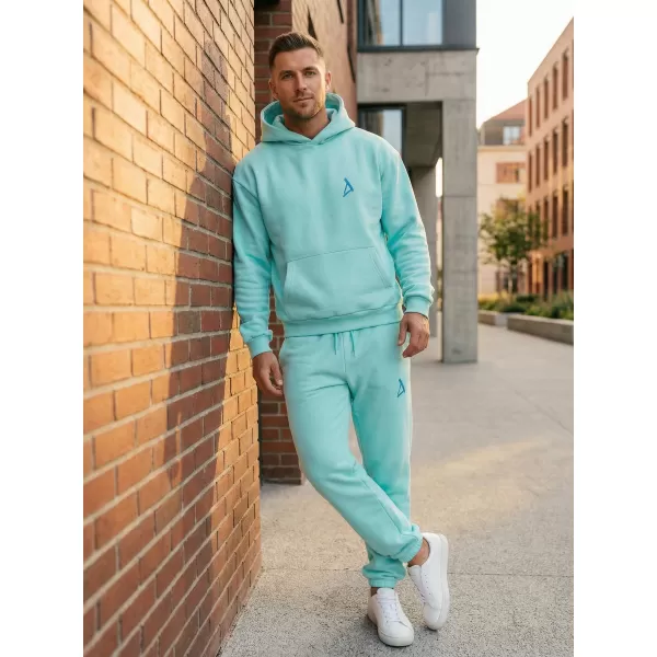  Muški sweatshirt ALTISPORT BYB/ALM002BY284 TIRKIZ 
