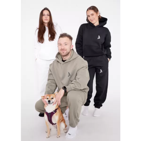  Muški sweatshirt ALTISPORT BYB/ALM002BY284 MASLINA 