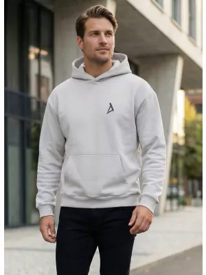 Muški sweatshirt ALTISPORT BYB/ALM002BY284 SIVA