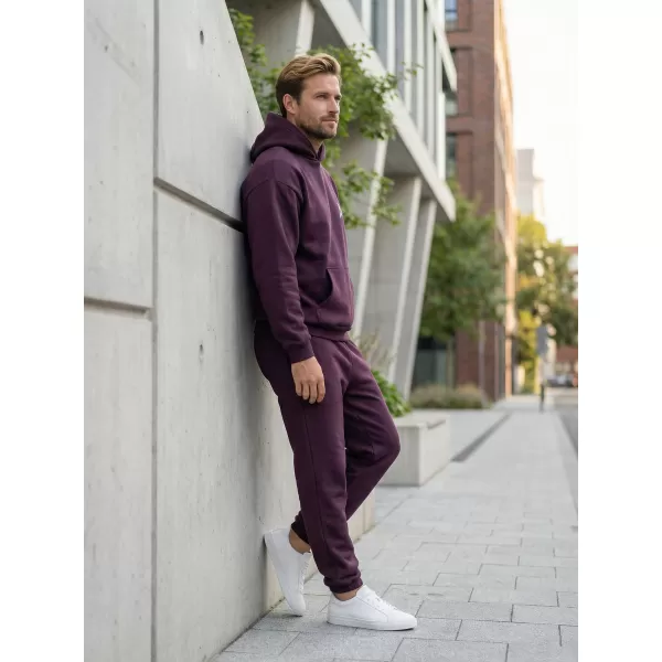  Muški sweatshirt ALTISPORT BYB/ALM002BY284 TAMNOCRVENA 