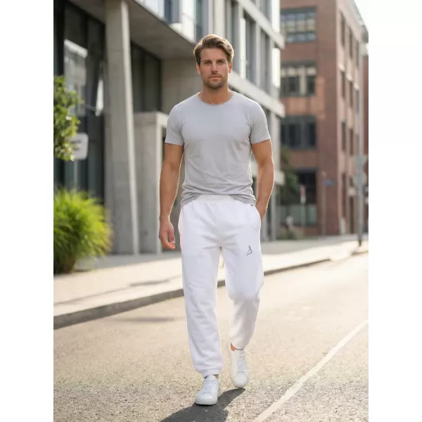  Muške trenirke ALTISPORT BYB/ALM002BY286 BIJELA 
