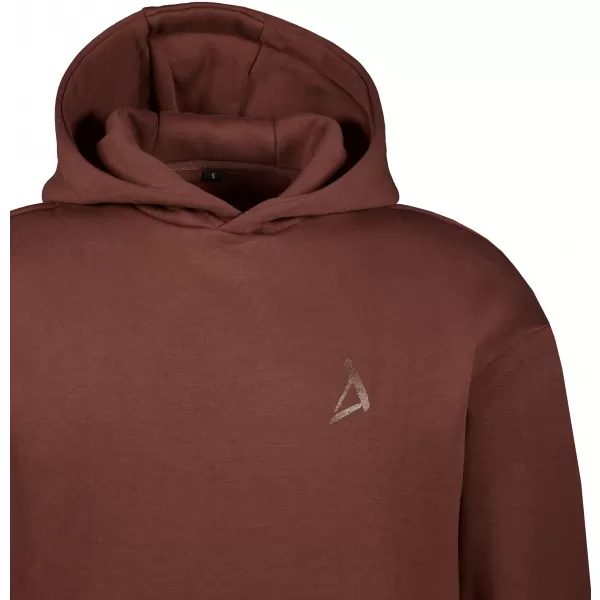  Muški sweatshirt ALTISPORT BYB/ALM002BY284 ČOKOLADNO SMEĐA 