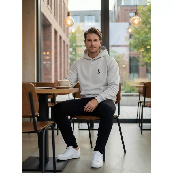  Muški sweatshirt ALTISPORT BYB/ALM002BY284 SIVA 
