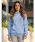 Ženski sweatshirt ALTISPORT BYB/ALW002BY289 SVIJETLOPLAVA