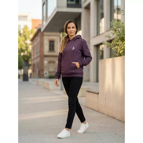  Ženski sweatshirt ALTISPORT BYB/ALW002BY289 TAMNOCRVENA 